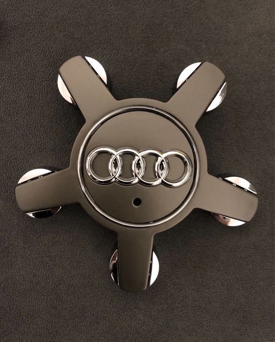 Set capace janta gheara stea Audi 135mm A4 A7 A6 Q5 Q7 Q3 B8 8L A2 A3