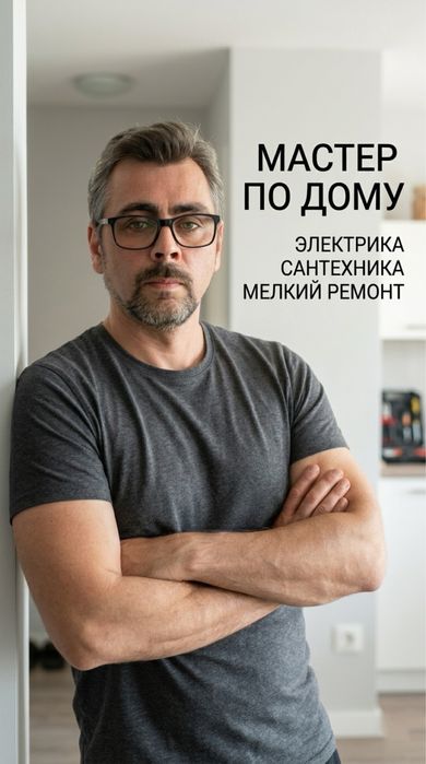 Мастер на дом Алматы Электрик Сантехник Мелкий ремонт