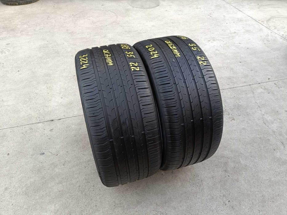 Doua anvelope vara 275 35 22 continental ecocontact 6 dot 2024