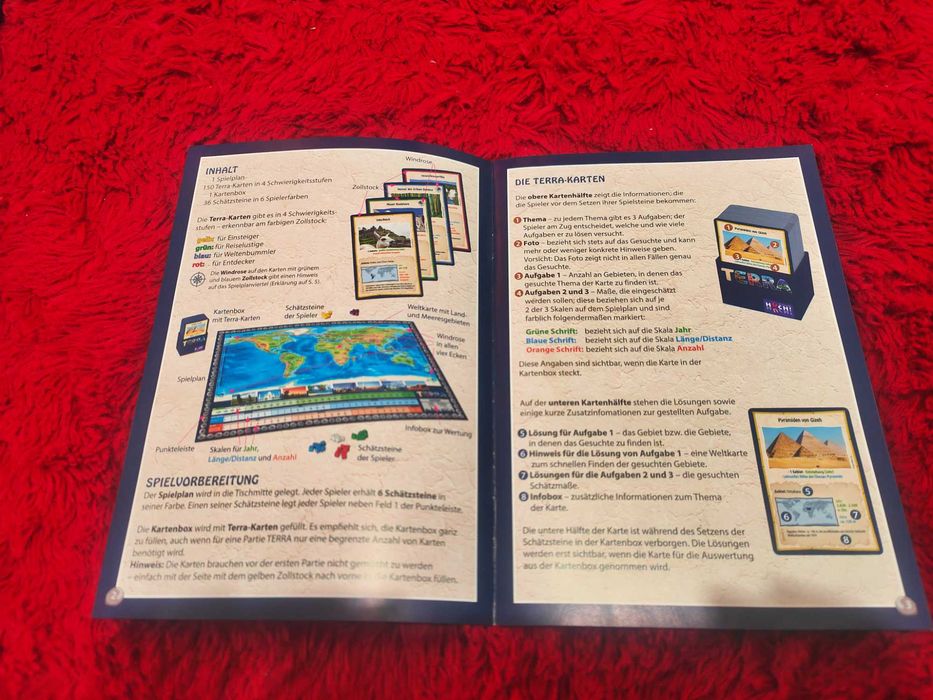 Joc de societate Terra – stare impecabilă, limba germană