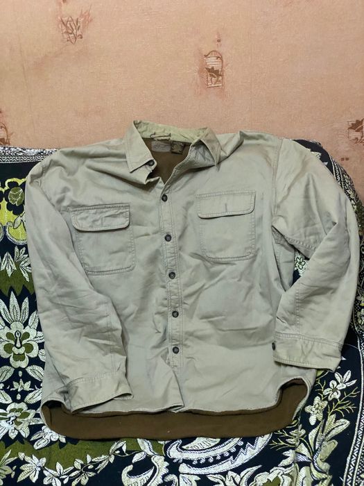 Рубашка тёплая большого размера