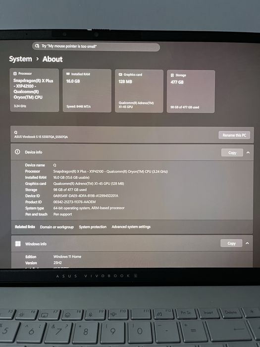 Asus VivoBook s15 120hz 3k Oled