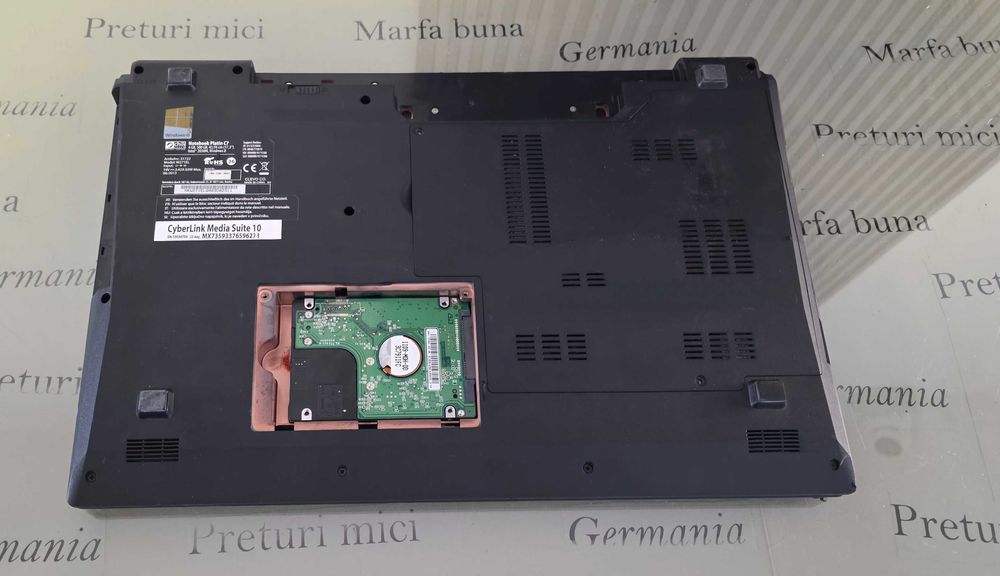 Laptop quad core - ChiliGreen Platin C7 - functional,instalat