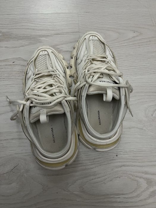 Оригинальные Balenciaga Track Mule White, размер 42