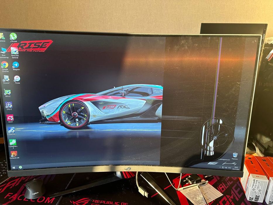 Монитор 32 asus rog strix