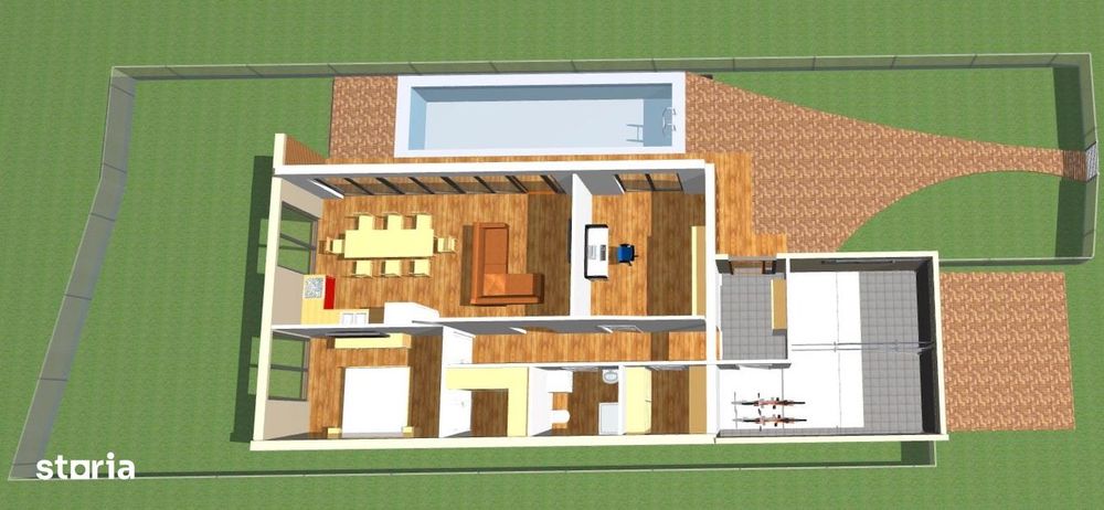 Vand parcela+proiect casa, ARED-AFI