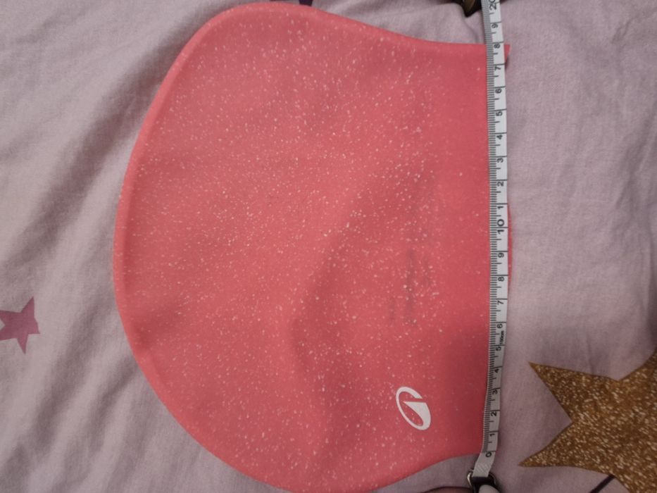 Шапка за плуване, розова