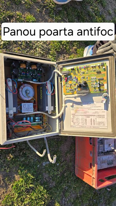 5 tablouri electrice automatizare; 2Module automatizare; Panou antifoc