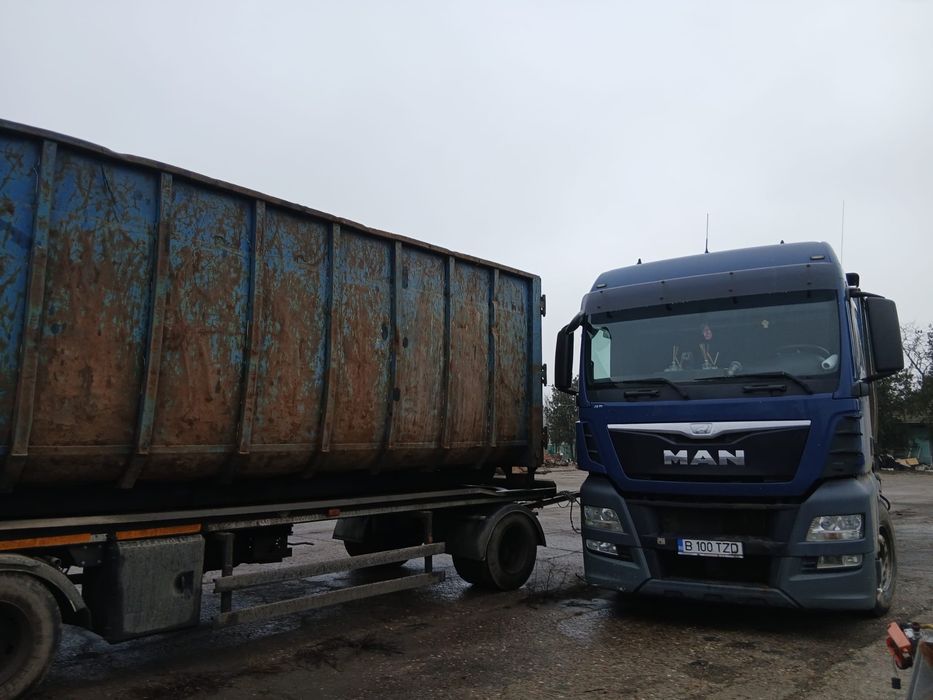 Camion MAN+containere abroll