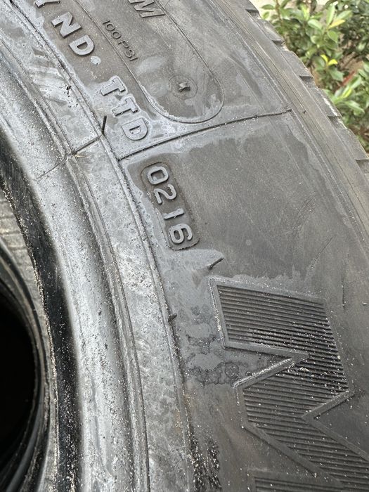 Cauciucuri anvelope 215 75 17.5 Bridgestone Bascula septica camion