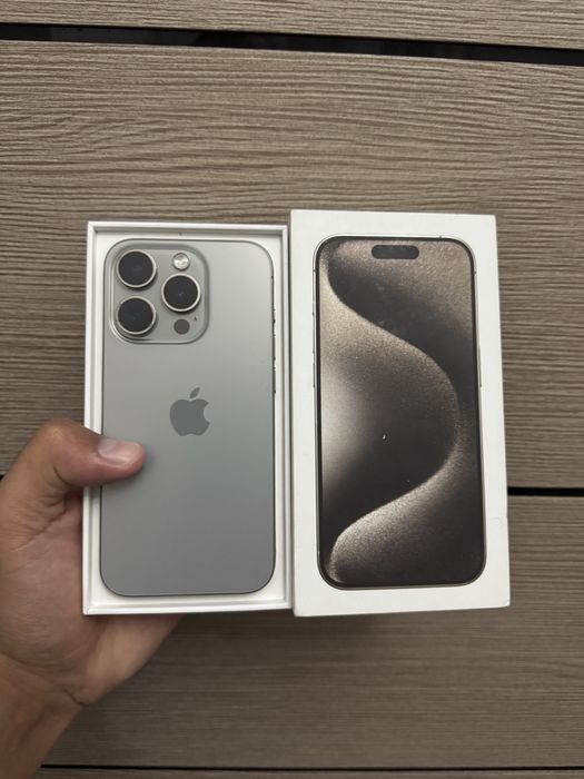 Айфон 15 про с коробкой