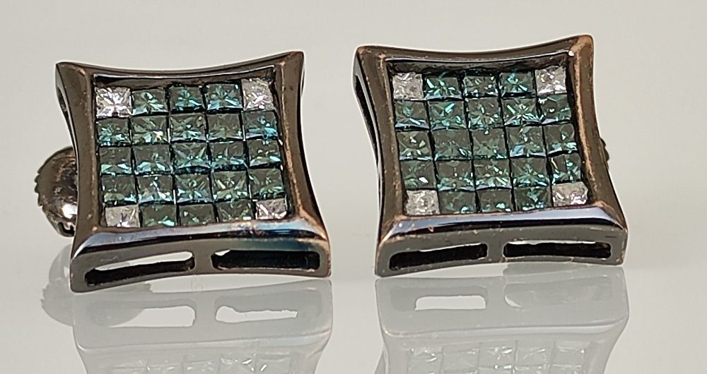 Cercei 14kdiamante naturale 4ct