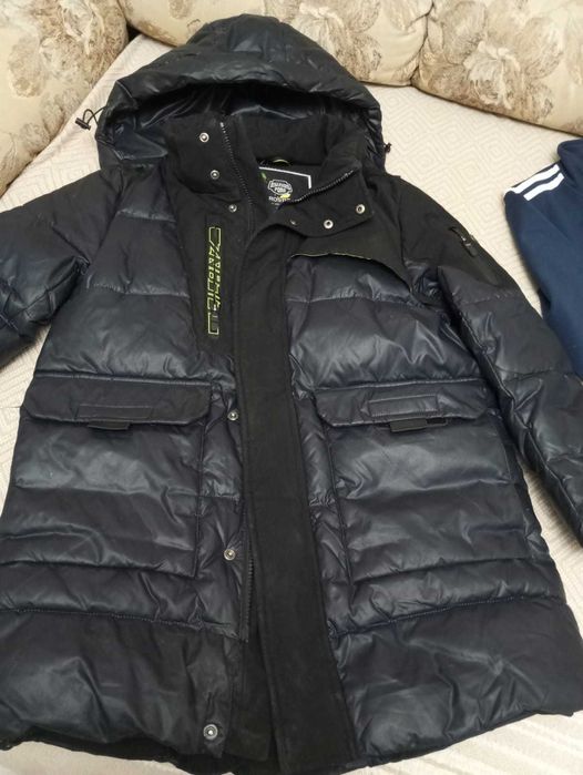 пуховик зимний мальчиковый