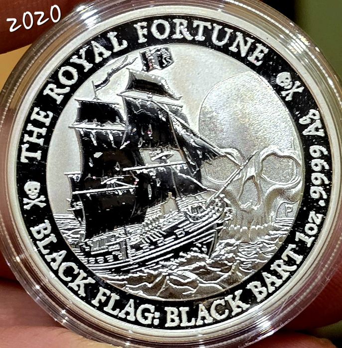Perth Mint Black Flag Quokka SuperPit  monede lingou argint 999 pur