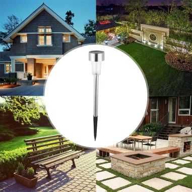 Set 5 Lampi Solare LED DAVIKER, pt gradina sau curte NOU