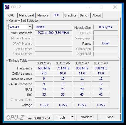 Памет за лаптоп 16GB (2x8GB) Micron 1866 MHz DDR3L