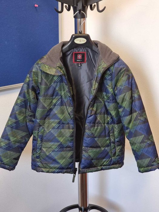 Geaca ski / snowboard copii 8 ANI alcatuita din 2 piese + bluza CADOU!