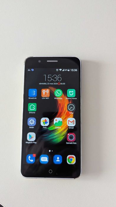 Telefon ZTE , 32GB 4GB RAM , baterie Li-Ion 5000 mAh