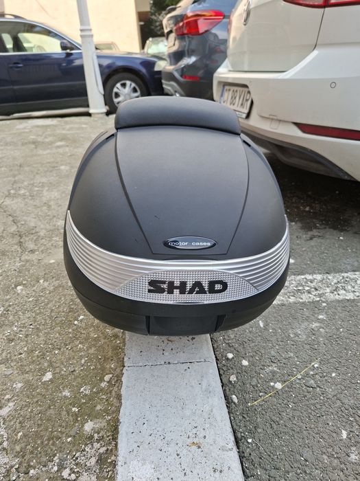 Topcase SHAD SH29 + suport motocicleta shad+ spătar