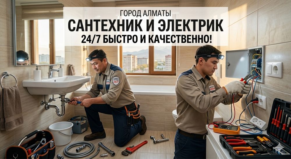 Услуги Электрика и Сантехника