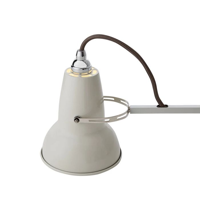 Anglepoise Lampa de masă originală 1227 Mini LED, albă ( linen white )