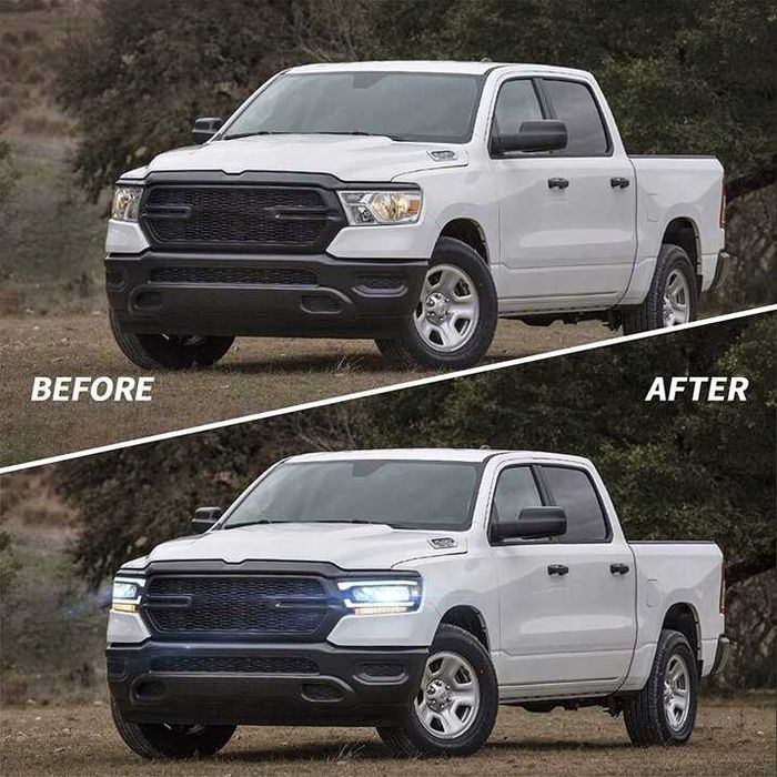 Комплект фарове DODGE RAM 1500 2019 - 2023 FULL LED