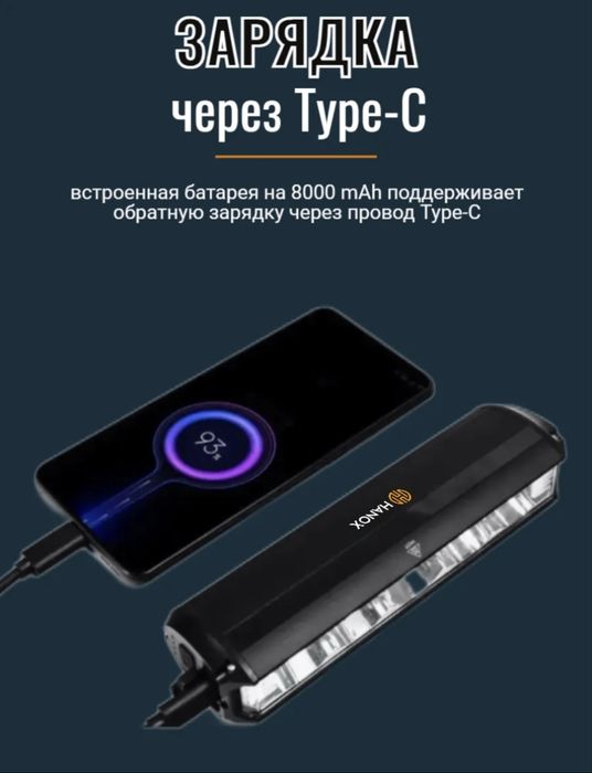 Фонарь велосипедный 2600 lm