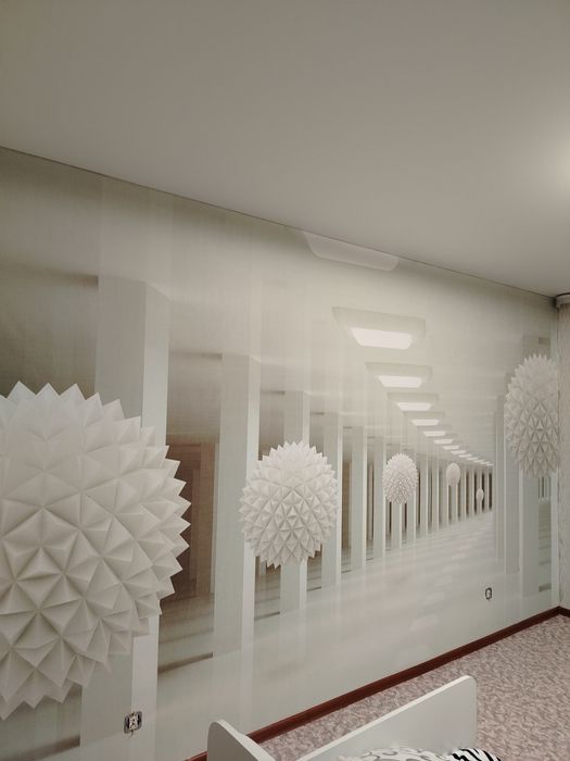 Профессиональная поклейка обоев