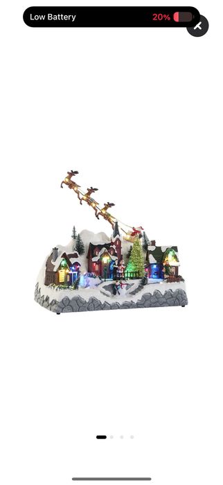 Ornament Craciun Muzical si cu Lumini