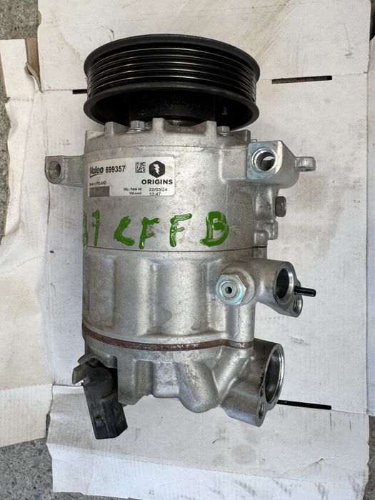 Compresor ac NOU marca valeo pt 2.0 cffb passat b7 jetta skoda golf6