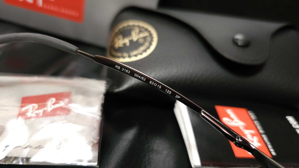Ochelari de soare barbati Ray-Ban RB3183 004/82 Polarizati, noi