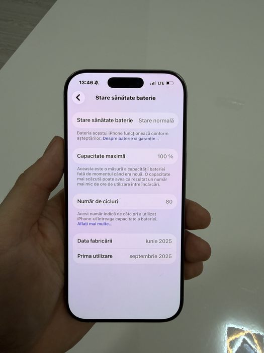 Iphone 16 pro 128GB Natural Titanium