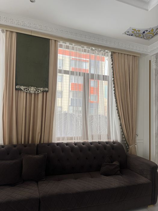 Шторы велюр  бу