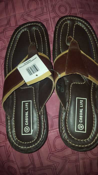 papuci piele marimea 42