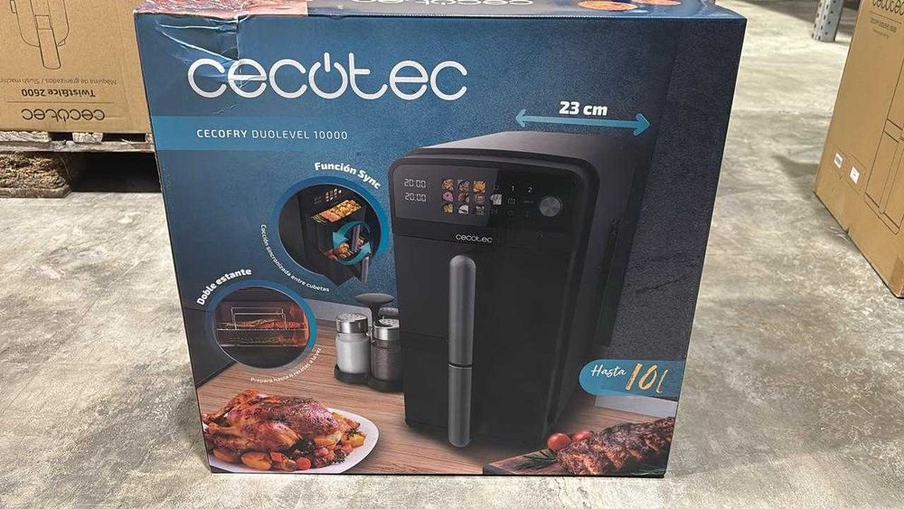 Аэрогриль Cecotec Cecofry DuoLevel 10000 черный