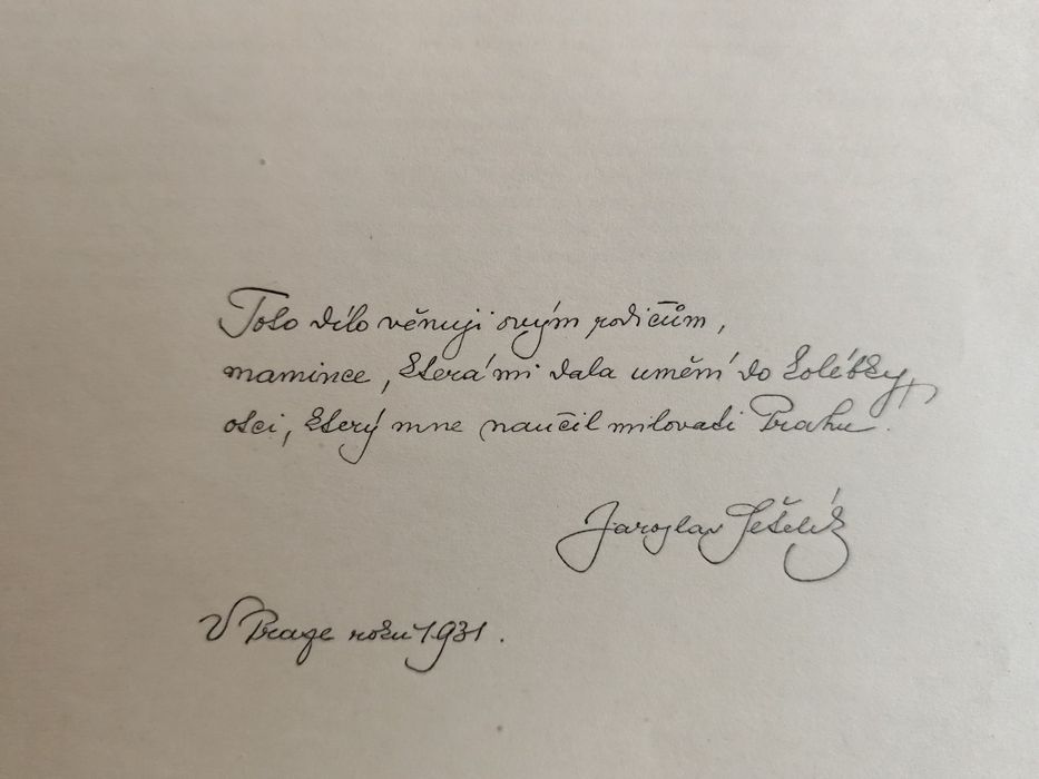 Стара гнига Прага 1932 година