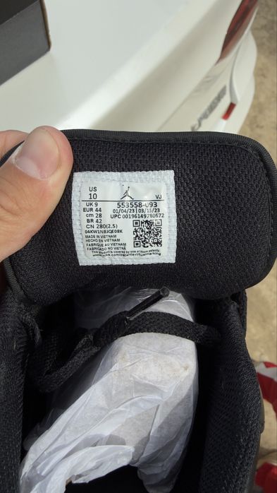 Nike Air Jordan Dunk Triple Black Original