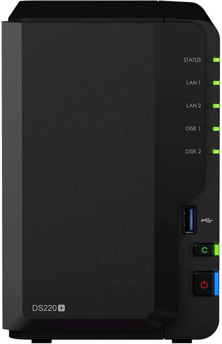 Synology DS220+ — домашнее сетевое хранилище NAS