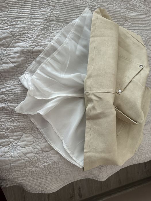 Fustă de  piele Bogas