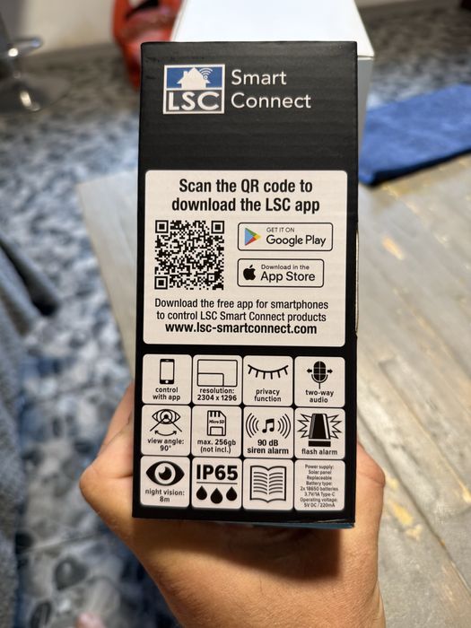 Camera de supraveghere cu incarcare solara WIFI 2K FHD