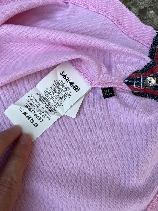 Tricou Napapijri Roz Marimea Xl