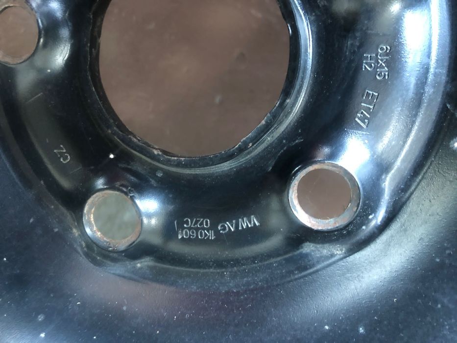 Roată de rezervă Audi A4, Volkswagen passat