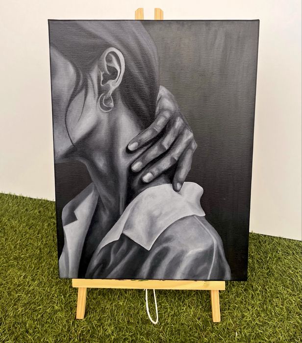 Tablou pe panza – pictura in ulei, 30 x 40 cm