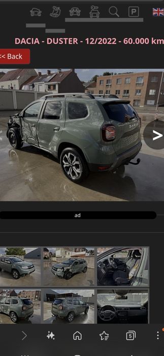 Dacia duster 2022