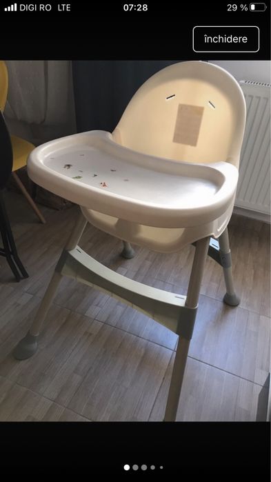 Scaun copii masa