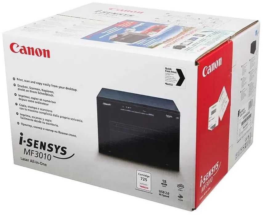 Оптом! МФУ лазерное принтер CANON MF3010 (3в1) перечисление имеется
