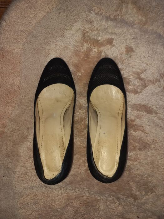 Туфли замшевые натуральные