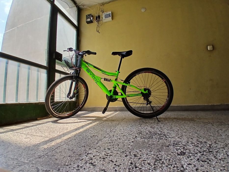 Велосипед със скорости Byox B9 24“, зелен