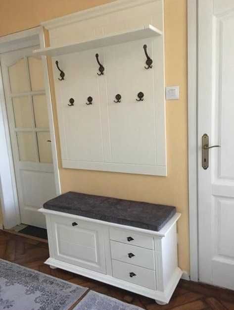 Comoda-bancuta pantofi Verona, lemn masiv