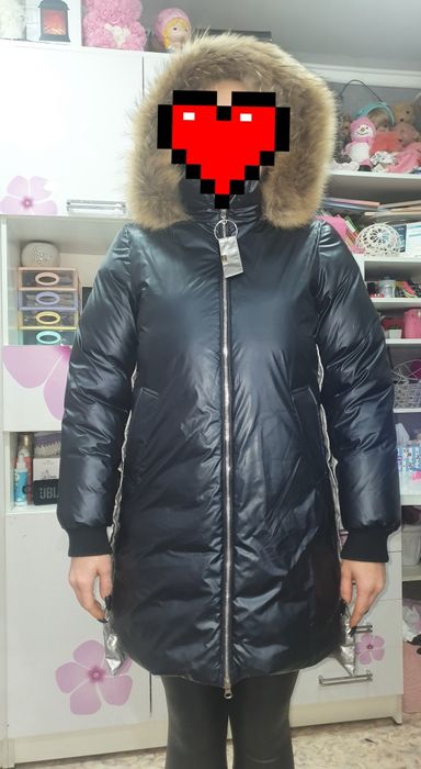 Пуховики на девочку